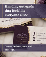 Short video of Custom Business Cards for Small Personalized Business Cards