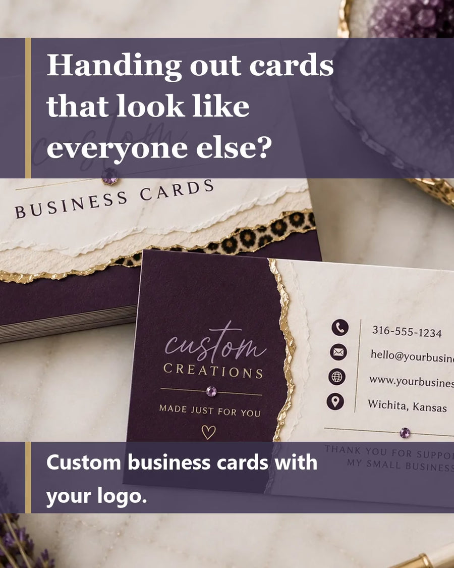 Short video of Custom Business Cards for Small Personalized Business Cards