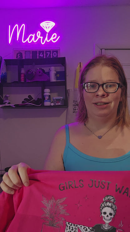 Stay Home Shirt for Introverts product video showing the design and details