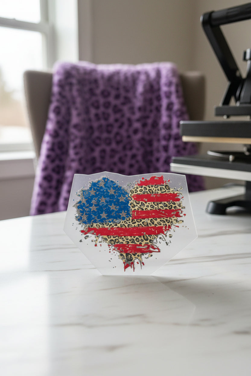 Custom Gift-Ready 12x12 Ready-to-Press DTF Transfer showing custom artwork with ready to press transfers, custom personalized shirt, custom apparel printing, product image 10