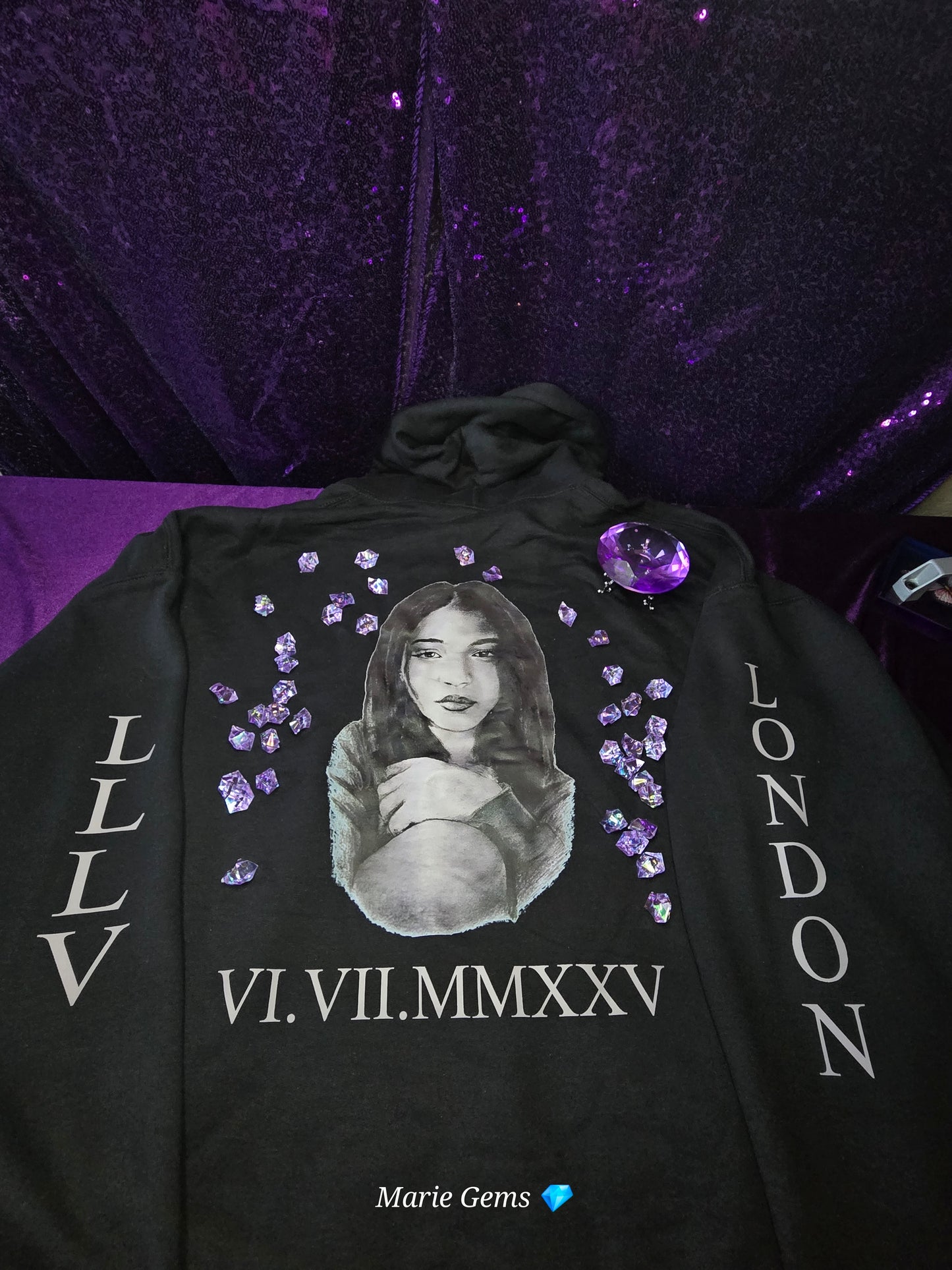 J4L Hoodie Premium Heavy Blend Fifty Fifty Cotton Polyester Pullover Sweatshirt For Warmth Durability Comfort by Marie Gems