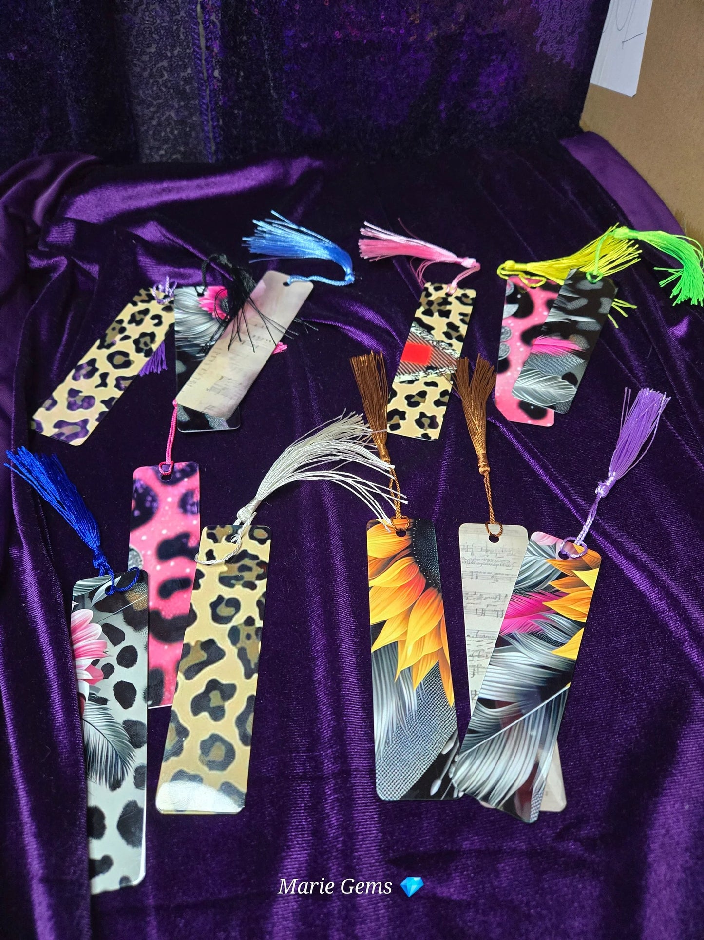 Mystery Handmade Bookmark Bundle – 3 for $10 by Marie Gems