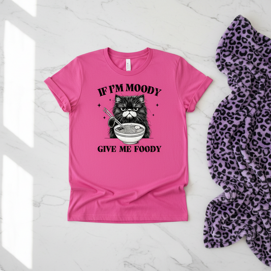 Cat Ramen Shirt shown in a styled product mockup