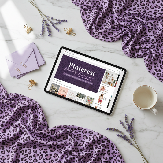 Pinterest Monthly Management and SEO service by Marie Gems