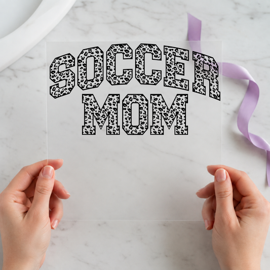 Soccer Mom Handmade individual product photo included in the Sports & Game Day Volume 2 five-pack DTF transfer bundle