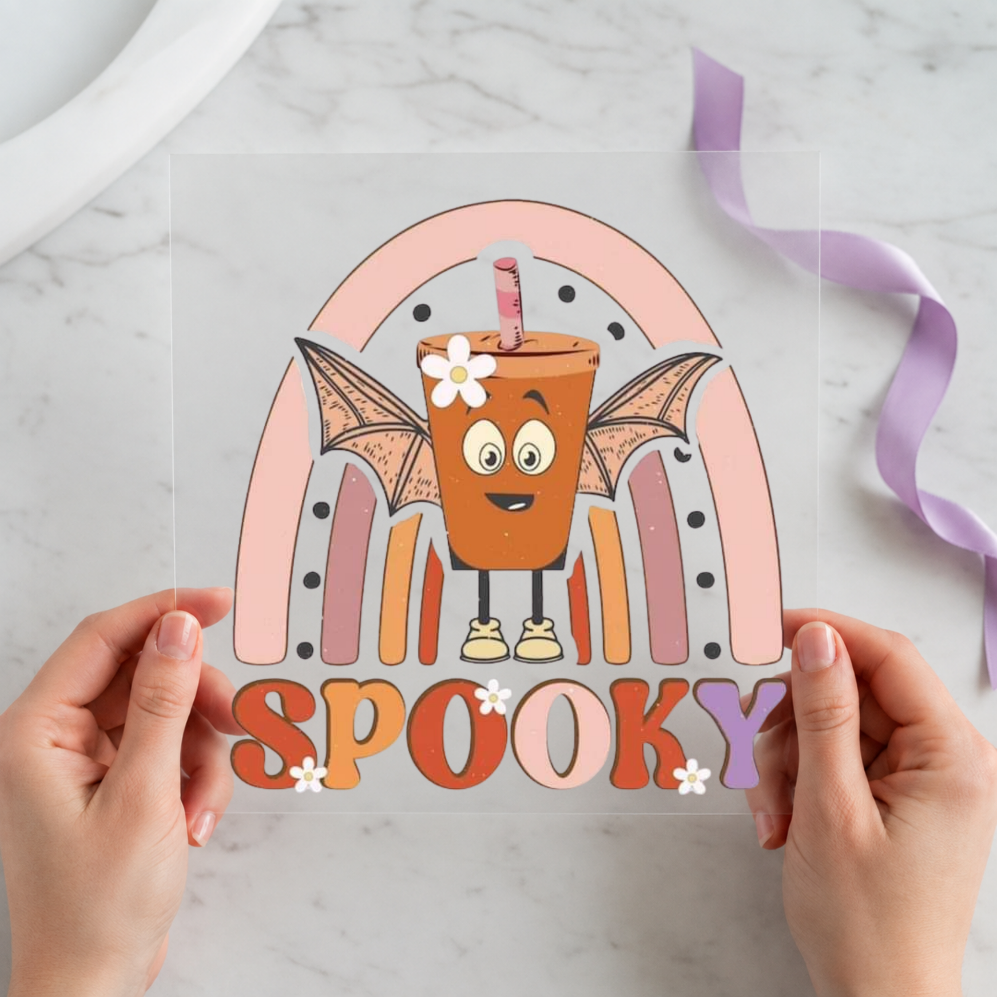 Spooky Juice Box Halloween individual product photo included in the Halloween Volume 12 five-pack DTF transfer bundle