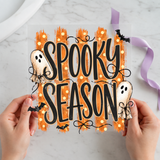 Spooky Season Haunted House individual product photo included in the Halloween Volume 7 five-pack DTF transfer bundle