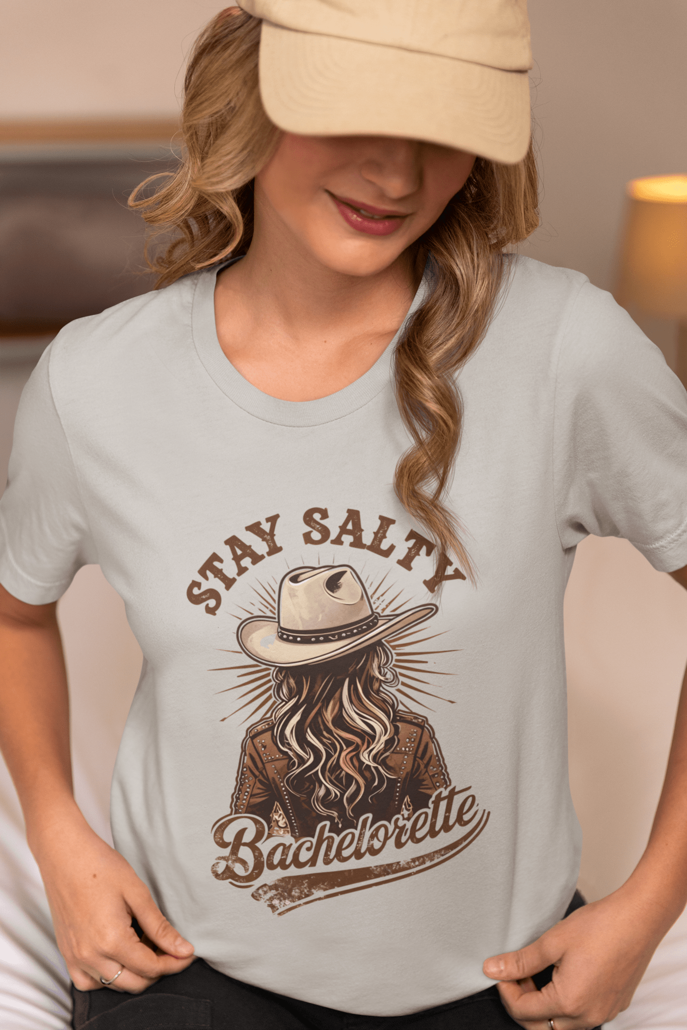Stay Salty Bachelorette Tee, Retro Cowgirl Shirt, Rodeo Tshirt, Bachelorette Trip, Cowgirl Bachelorette, Gift For Cowgirl, Country Music Shirt - Marie Gems