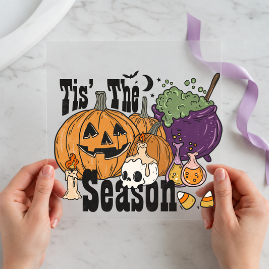Tis the Season Halloween individual product photo included in the Halloween Volume 13 five-pack DTF transfer bundle