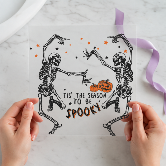Tis the Season to Be Current individual product photo included in the Halloween Volume 13 five-pack DTF transfer bundle