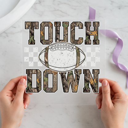 Touchdown Football individual product photo included in the Sports & Game Day Volume 1 five-pack DTF transfer bundle