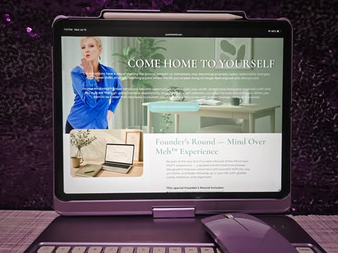Marie Gems website showcase